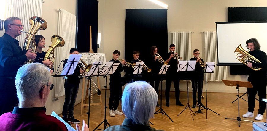 Blechbläser-Ensemble, Leitung Florian Winkel