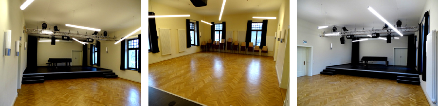 Konzertsaal im 1. Obergeschoss